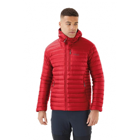 Rab Men's Microlight Alpine Jacket Ascent Red | Petridis Stores